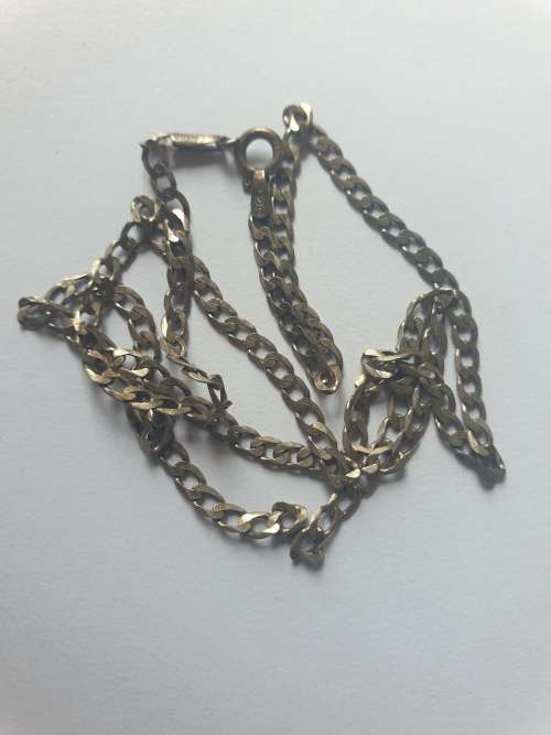 Sterling Silver Chain-23cm