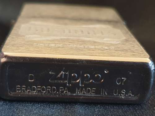 Zippo Light Bushmill`s Irish Whisky 2007 Model-Regular Chrome
