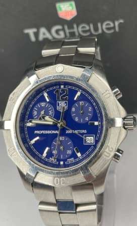 Tag Heuer Pre-Aquaracer 2000 Exclusive MODEL CN1112-Excellent condition