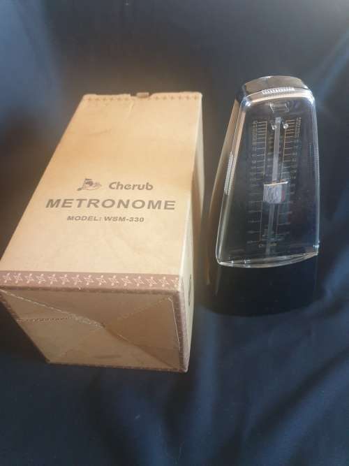 Metronome - Mechanical Cherub WSM-330-Brand New - black