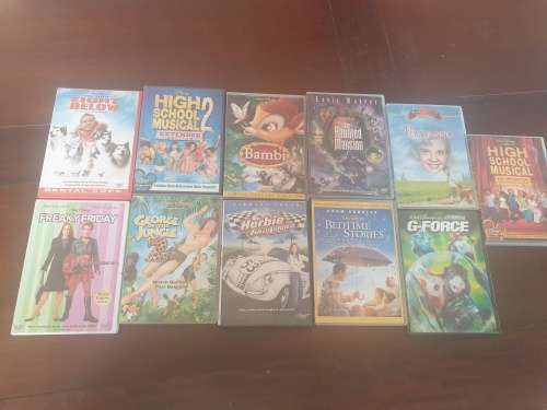 DVDs Disney movies-job-lot of 11 DVDs