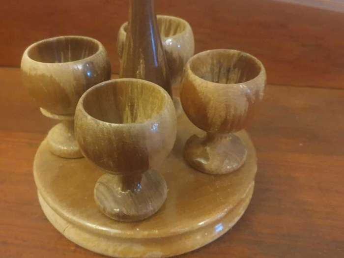 Anglo Boer War 4 egg cup/ holder