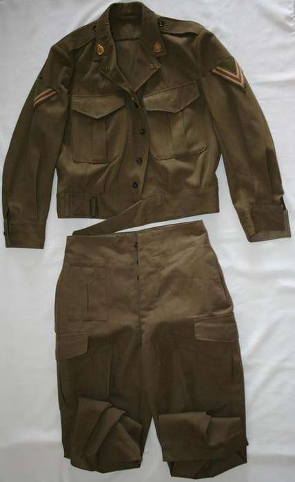 SADF-- BUNNY JACKET AND TROUSERS -- 1960's and early 1970's