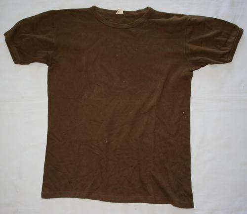 SADF -- NUTRIA BROWN T-SHIRT -- SIZE: MEDIUM -- BUSH WAR ERA