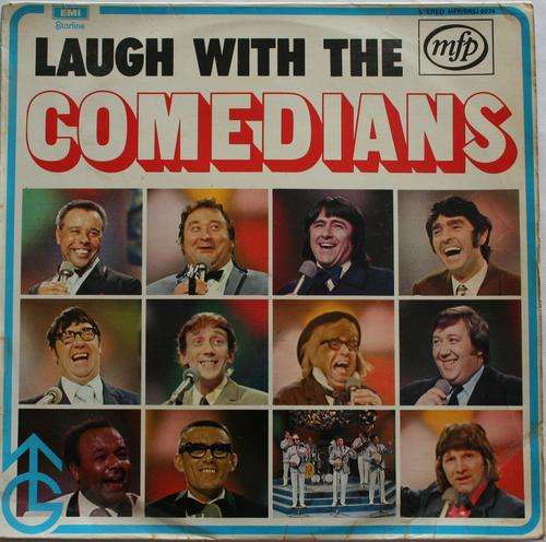 LAUGH WITH THE COMEDIANS -- VINYL LP RECORD
