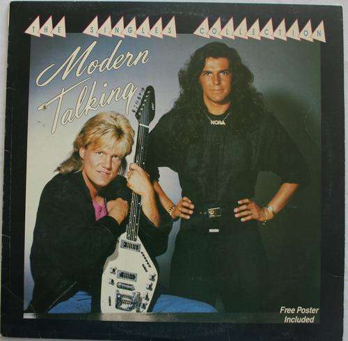 MODERN TALKING -- THE SINGLES COLLECTION -- VINYL LP RECORD