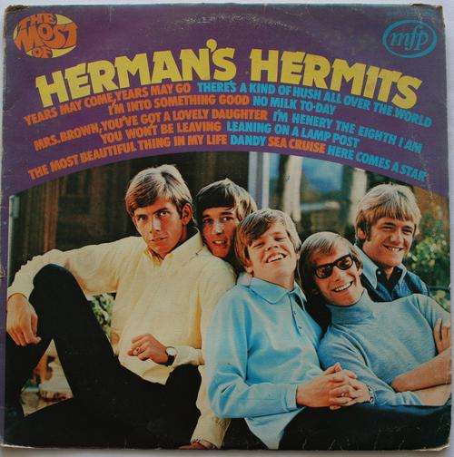 HERMANS HERMITS -- THE MOST OF.. --- VINYL LP RECORD