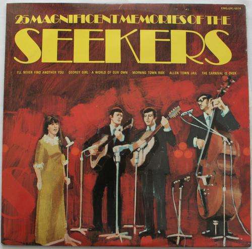 THE SEEKERS -- 25 MAGNIFICENT MEMORIES --  DOUBLE VINYL LP RECORD