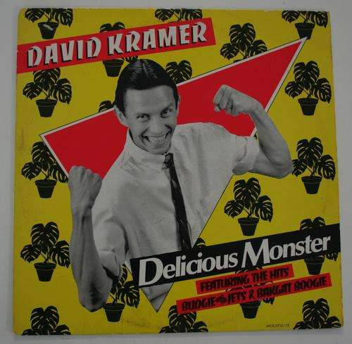 DAVID KRAMER -- DELICIOUS MONSTER  --- VINYL LP RECORD