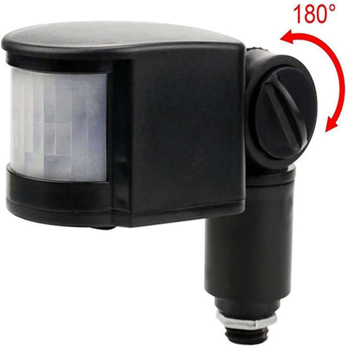 Smart Infrared PIR Motion Sensor Switch 180 Degree 220V Waterproof