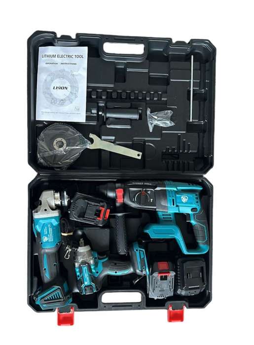 Portable 3:1 Cordless 21V Power Tool Set