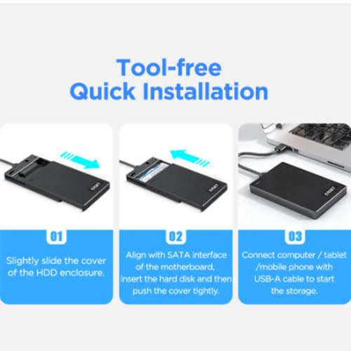 Usb 3.0 Enclosure Super Speed Enclosure For Laptops