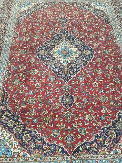 KASHAN HANDMADE CARPET  398 X 297 CM