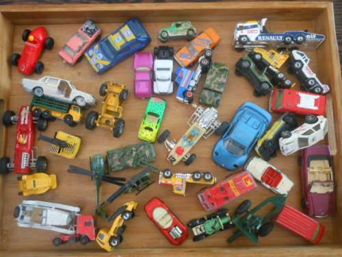 TOYS FOR RESTORATION. LOT 2----MATCHBOX ,CORGI