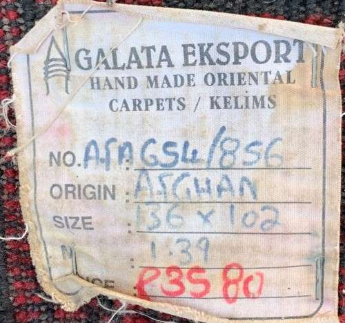 Afghan Rug