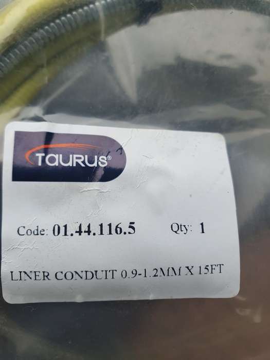 Taurus Welding Liner Conduits (0.9-1.2mm x 15Ft)