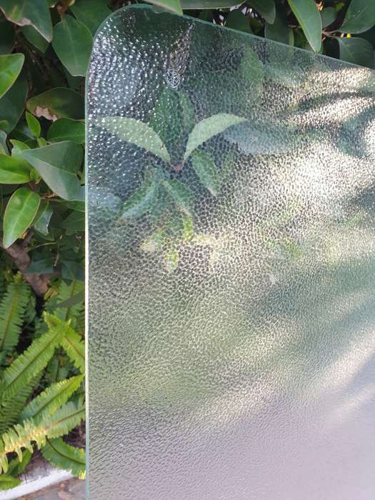 COLLECTION ONLY...Outdoor Tempered Glass Table Tops. (Bid Per Piece)