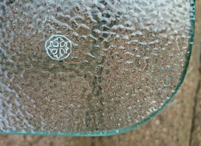 COLLECTION ONLY...Outdoor Tempered Glass Table Tops. (Bid Per Piece)