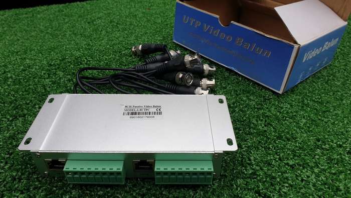 8-Channel UTB Video Balun - CCTV Via Twisted Pairs (BID PER BOX)!!!