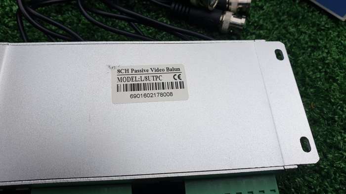 8-Channel UTB Video Balun - CCTV Via Twisted Pairs (BID PER BOX)!!!