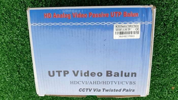 8-Channel UTB Video Balun - CCTV Via Twisted Pairs (BID PER BOX)!!!