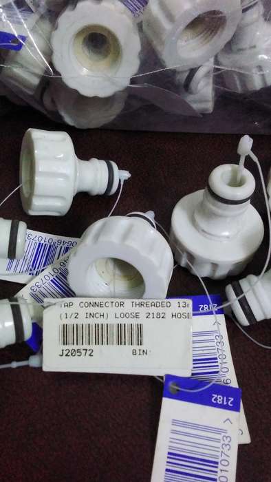 1/2 inch 20mmTreaded Hose Connector (BID PER PIECE)