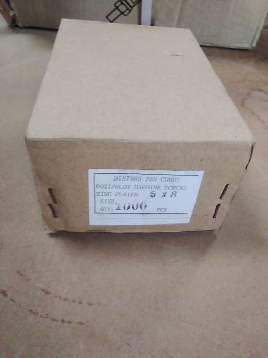 100x Multi-Purpose Zinc-plated Slot Machine Screws (BID PER PACK Of 100x)!!!