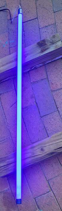 (UNBOXED) Waterproof/Colourful 1.2m, 18w T8 LED Tube  Lights YEYFL20 (Random Colour). Bid Per Tube