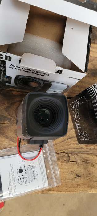 LAST ONE...CCD 39X Zoom-Colour Camera (BID PER PIECE)