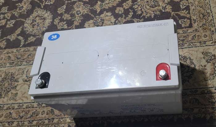 NO BOX-UNUSED 12v  100Ah Gel Battery
