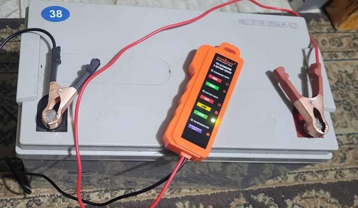 NO BOX-UNUSED 12v  100Ah Gel Battery