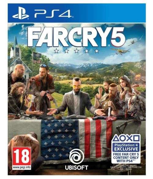 FARCRY 5 PS4 + American Muscle Pack DLC