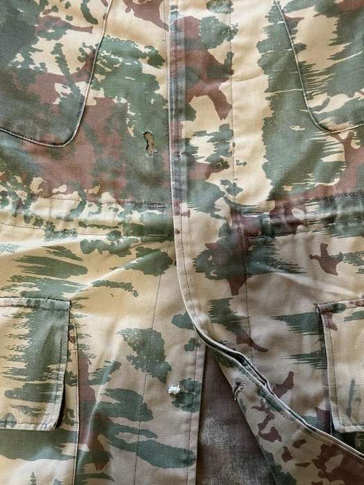 SAP Koevoet 1st Type Camouflage Bushjacket - Year 1971 - Original Used with StarBurst Patterns