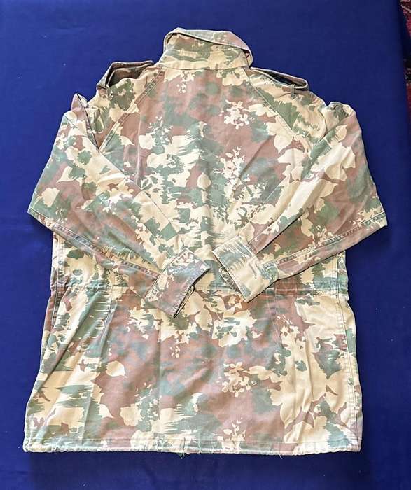 SAP Koevoet 1st Type Camouflage Bushjacket - Year 1971 - Original Used with StarBurst Patterns