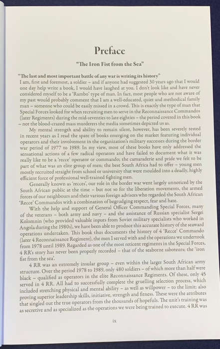 Iron Fist from the Sea Softcopy Edition - Signed by 25+ Recce Operators