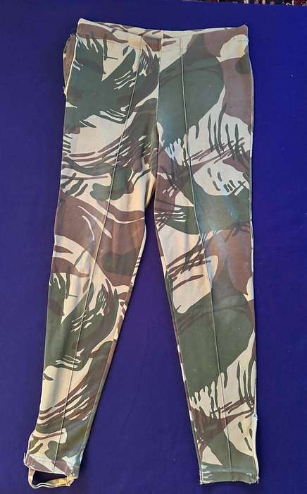 Rare RHODESIAN Camoflage 2 Piece Tracksuit - Made by Sprinter - Period Piece
