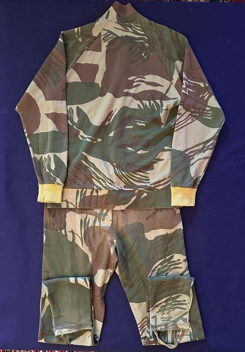 Rare RHODESIAN Camoflage 2 Piece Tracksuit - Made by Sprinter - Period Piece