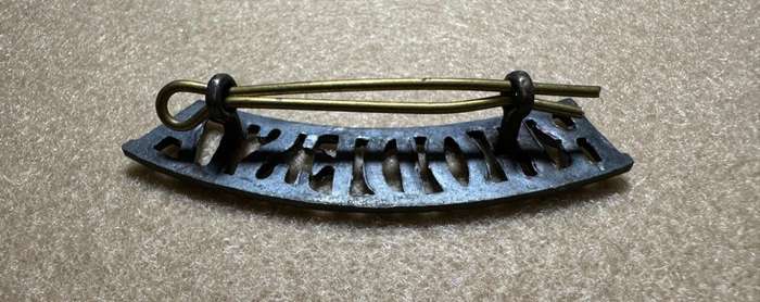 Rhodesian Medical Corps - CURVED RHODESIA METAL SHOULDER TITLE