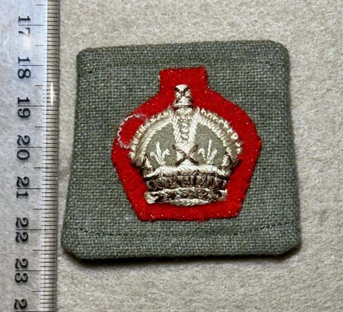 Rhodesian Forces - SINGLE MAJOR RANK BOARDS/SLIP ONS WW2