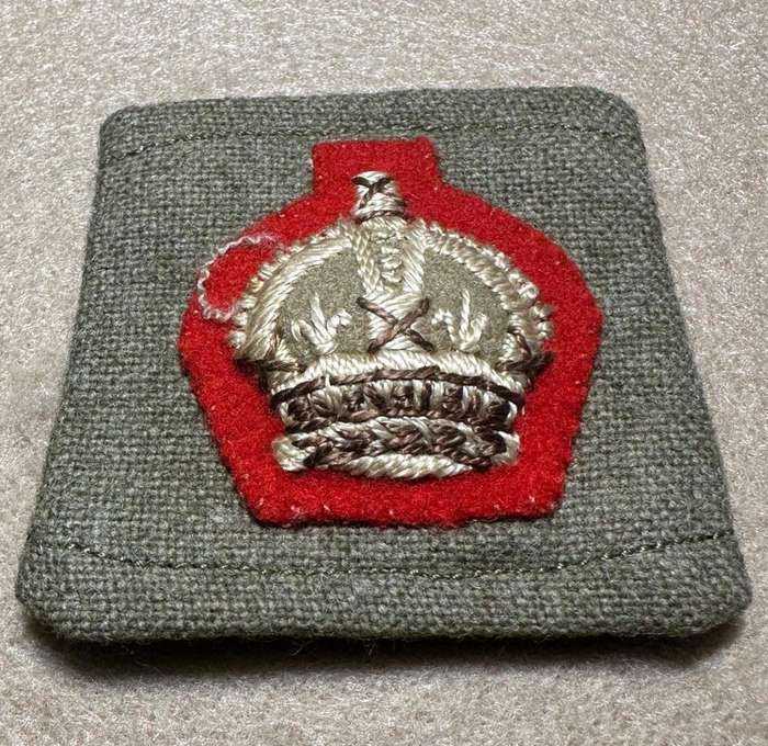 Rhodesian Forces - SINGLE MAJOR RANK BOARDS/SLIP ONS WW2