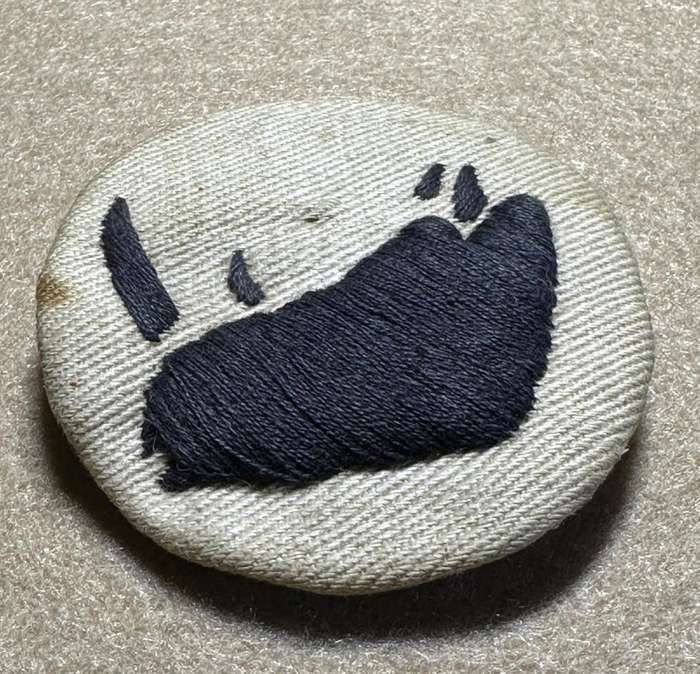 Rhodesian Forces - 11 AFRICA DIV EAST AFRICA WW2 - PADDED with Splitpin Fixing