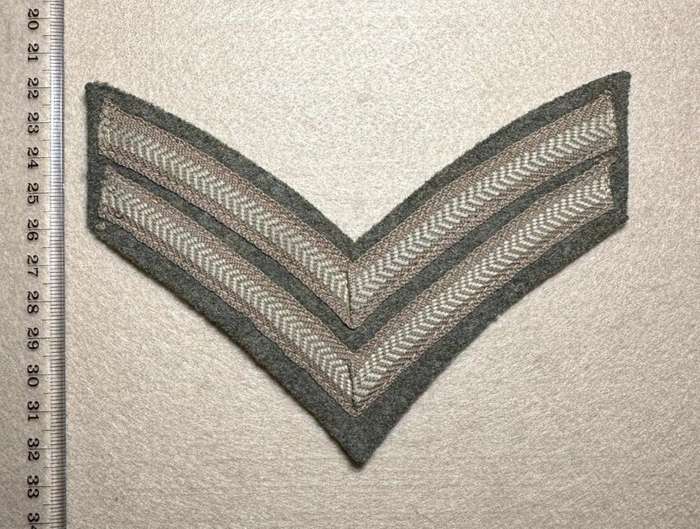 Rhodesian Forces - SINGLE CPL CLOTH RANK
