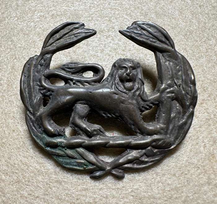 Rhodesian Forces - LION RIGHT FACING RARE SOUTHERN RHODESIA WO CLASS II BRASS