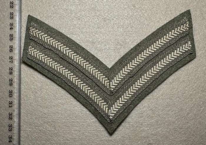 Rhodesian Forces - CORPORAL RANK WITH PRESS STUDS ON BACK
