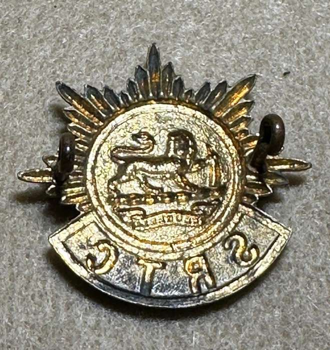 Southern Rhodesia Corps of Motor Transport - Brass Cap Badge - SRTC