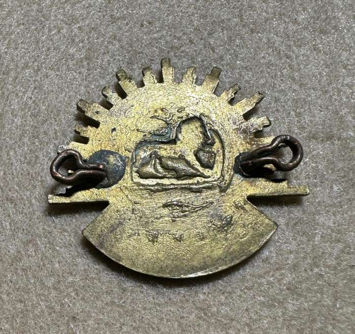 Southern Rhodesia Corps of Motor Transport - 1 OFFICERS BRASS CAP BADGE SRTC