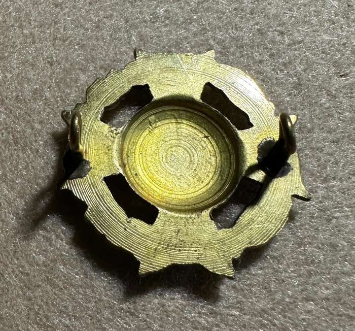 Rhodesian Corps of Chaplains - SINGLE BRASS BERET BADGE