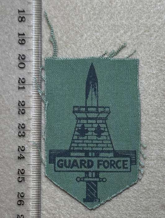 Rhodesian Guard Force - CAP PATCH FOR CAMO HAT