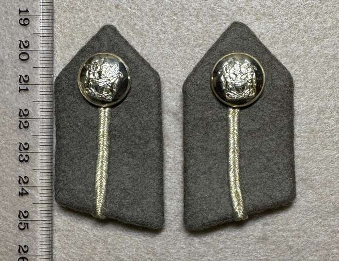 Rhodesian Guard Force - 1 PAIR SHORT GORGETTES