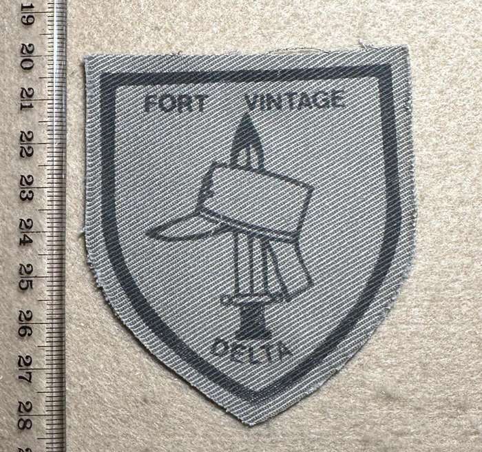 Rhodesian Guard Force - FORT VINTAGE DELTA VARIANT BLACK ON KHAKI